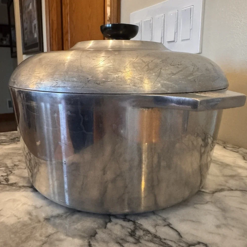 Magnalite Classic 5 Qt 4.7 L ~ Aluminum Stock Pot ~ Dutch Oven Si09